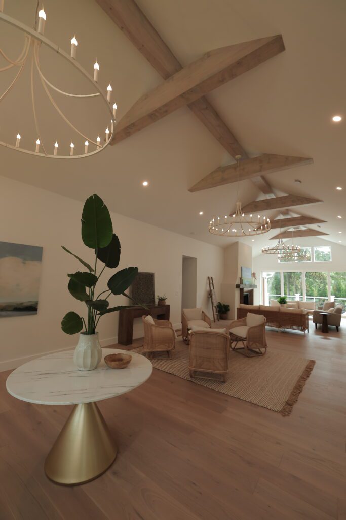 Vaulted Coastal Great Room