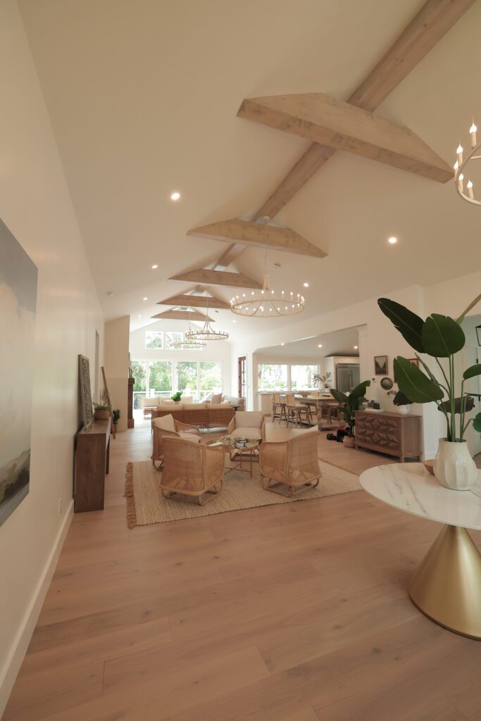 Vaulted Coastal Great Room