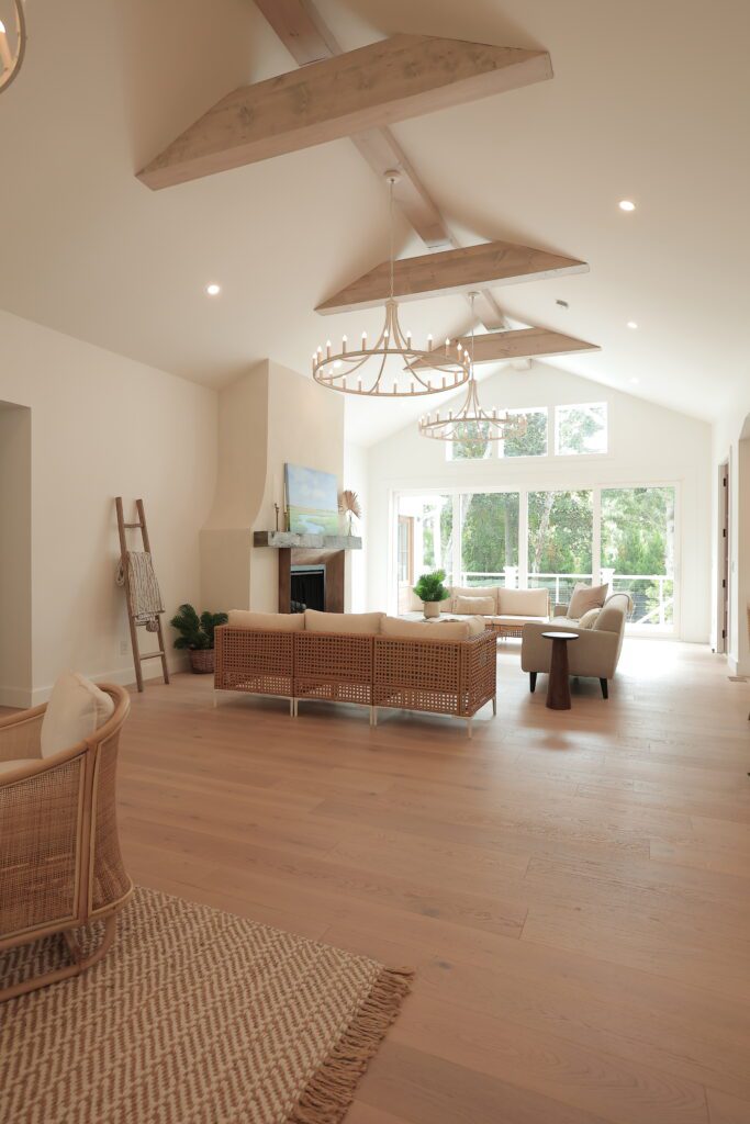 Vaulted Coastal Great Room