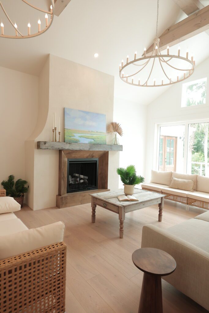 Vaulted Coastal Great Room