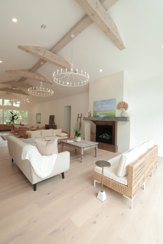 Vaulted Coastal Great Room